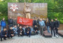 После тревожного звонка в полицию байкерам в Шымкенте представили сопровождение Байкеры на Карте Героев