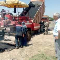 В Шымкенте продолжается плановый ремонт дорог