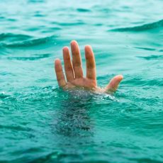 Осторожно! Вода Тонущий в воде