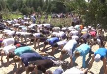 В Шымкенте установили «Рекорд Победы» — 72 000 отжиманий за раз В Шымкенте установили "Рекорд Победы" - 72 000 отжиманий за раз