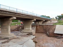 Подмыв моста в ЮКО опасности для транспортного движения не представляет