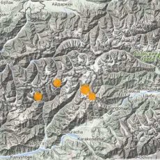 Землетрясение ощутили в Шымкенте Землетрясения в Центральной Азии