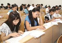 В Шымкенте подвели итоги третьего дня ЕНТ Единое национальное тестирование