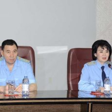 Генеральная прокуратура РК отправилась в Сарыагашский район ЮКО Прокуроры в Сарыагашском районе