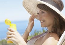 Советы по уходу за кожей летом Девушка в шляпе