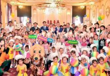 Чужих детей не бывает Праздник в зале торжеств "Шымкентхолл" для детей-сирот