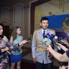 Герой-полицейский к профессиональному празднику получил квартиру в Шымкенте Турар Артыкбаев