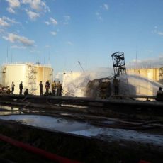 Семья погибшего при пожаре сотрудника нефтебазы получит миллион тенге Пожар локализован в Шымкенте
