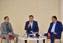 Аким ЮКО призвал бизнесменов внести вклад в возрождение родной земли Аким ЮКО призвал бизнесменов внести вклад в возрождение родной земли