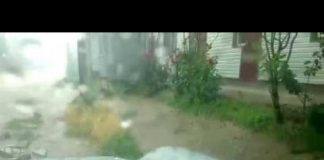 Дачный поселок Кайнар булак накрыл жуткий град
