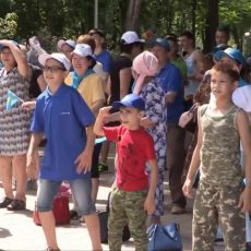 Спортивная молодежь Шымкента провела ЭКОЗОЖ Спортивная молодежь Шымкента провела ЭКОЗОЖ