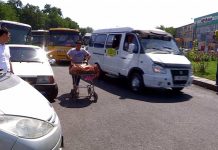 Проблемную дорогу на «Верхнем» рынке Шымкента будут контролировать круглосуточно