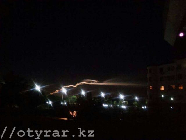 Странный объект над Шымкентом