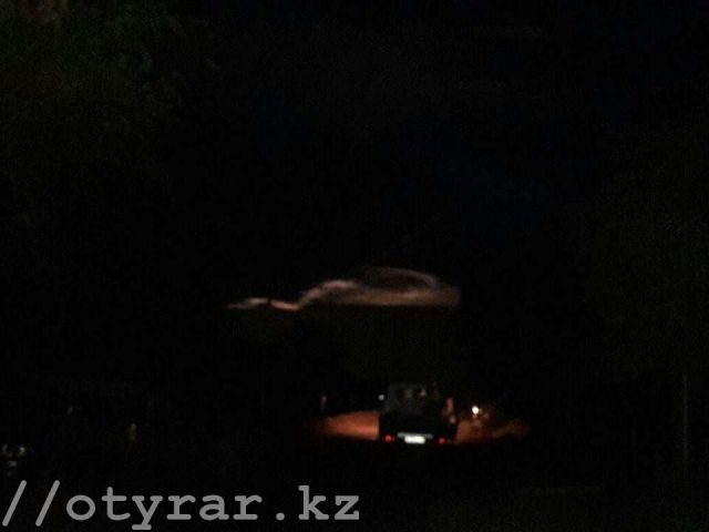 Странный объект над Шымкентом