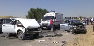 Восемь пострадавших госпитализированы после ДТП на выезде из Шымкента ДТП на выезде из Шымкента 11 июля