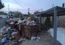 В Шымкенте мусорные контейнеры поставили под забор дома Мусорка у дома