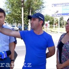 В Шымкенте перекресток самостоятельно регулирует время сигнала светофора