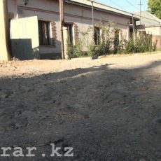 Жители улицы Мардана Сапарбаева страдают от бездорожья нет дороги