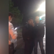 Уволен сотрудник прокуратуры ЮКО, которого поймали пьяным за рулем Скриншот из видео