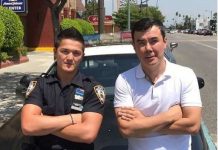 Нью-йоркский полицейский из Шымкента снимается в фильме Нурлана Коянбаева Димаш Ниязов с казахстанским телеведущим
