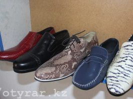 Обувь из Шымкента