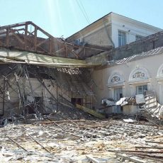 Капитальным ремонтом акимату Шымкента снесло крышу (подробности) Акимат Шымкента