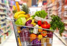 В городе Туркестан работают 13 социальных магазинов Корзина с продуктами