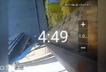 Камера наблюдения зафиксировала предположительного виновника пожара в Старом городе Шымкента