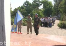 Десантники Южного Казахстана отмечают 87-ую годовщину образования ВДВ