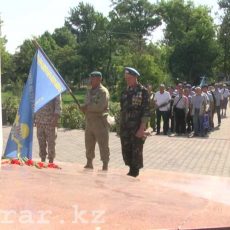 Десантники Южного Казахстана отмечают 87-ую годовщину образования ВДВ