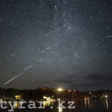 Космический дождь смогут сегодня наблюдать южноказахстанцы Метеоритный поток Персеиды