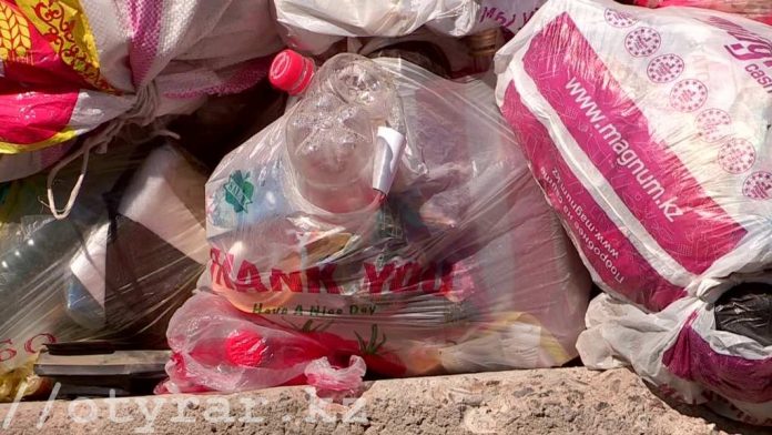 Шымкентцы отказываются сотрудничать с мусоровывозящей компанией