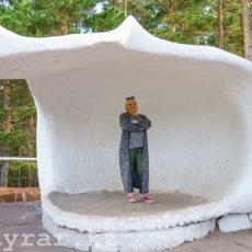 Увидеть Бурабай и… Обязательное фото в ракушке