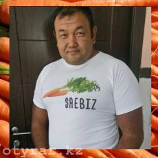 В футболках с морковкой — наглядная агитация за латиницу Футболка с морковкой