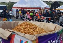 В Шымкенте установлен абсолютный рекорд по приготовлению бауырсаков Бауырсаки в Шымкенте