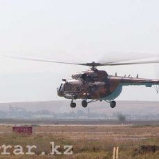 В Шымкенте прошли боевые учебные вылеты истребителей и вертолетов Вертолеты - учения в Шымкенте