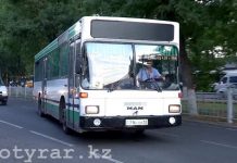 На один день изменен график следования шымкентских маршрутов