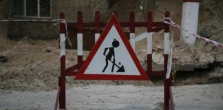 Ремонт дороги в Шымкенте