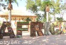 Самая большая площадь для животных у шымкентского зоопарка Зона Африки шымкентского зоопарка