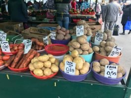 Цены на картошку в Белорусии