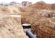 В Сайрамском районе выкопали и украли 300 метров канализационных труб Центральная канализация