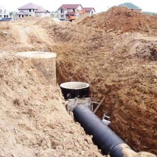 В Сайрамском районе выкопали и украли 300 метров канализационных труб Центральная канализация