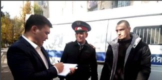 Банк в Шымкенте и Алматы ограбил один и тот же человек Следственный эксперимент ограбление банка в Шымкенте