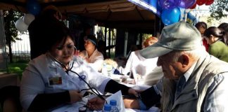 Шымкентцев золотого возраста чествовали в Центральном парке День пожилых в Центральном парке