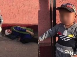 Пьяная женщина в ЮКО заснула на улице, забыв про внука