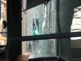 В Шымкенте столкнулись автобусы