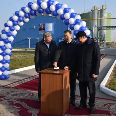В ЮКО запущена первая в Центральной Азии биогазовая установка биогазовая установка