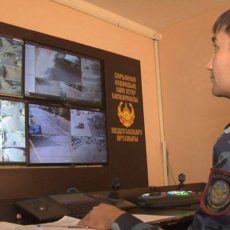 Полицейские Сарыагашского района выявили около 2,5 тысяч нарушений с помощью камер видеонаблюдения Мини ЦОУ в Сарыагашском районе