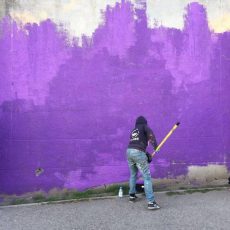Французские художники-граффитисты расписывают стены ИЧ 167/3 в Шымкенте Французские художники - граффитисты расписывают стены ИЧ 167/3 в Шымкенте