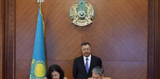 Аким ЮКО встретился с представителем фонда ООН в области народонаселения Джулией Валезе Подписание меморандума с фондом ООН